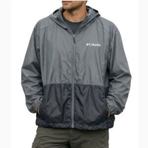 Columbia Men's Two-Tone Gray Windbreaker